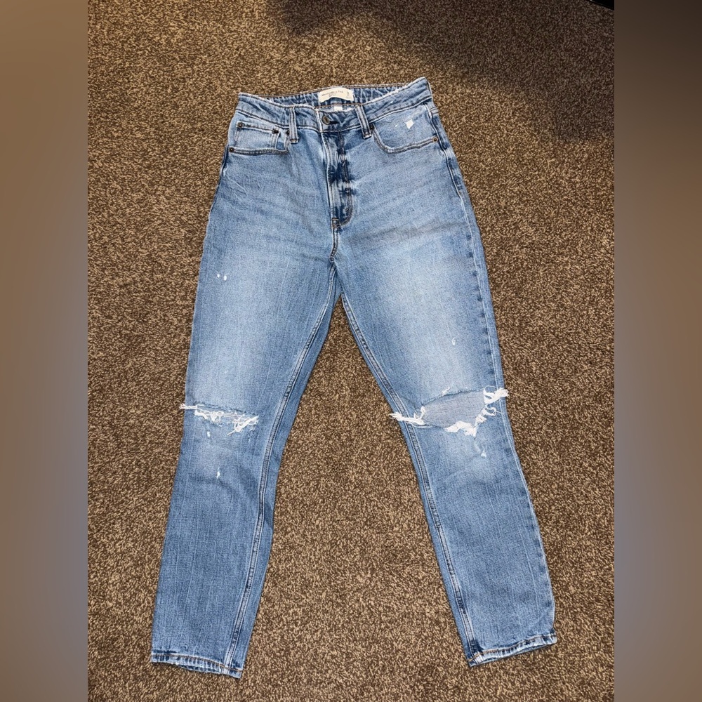 28/6r CURVE LOVE Abercrombie & Fitch The Skinny High Rise